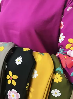 بلوز آستین پفکی شکوفه