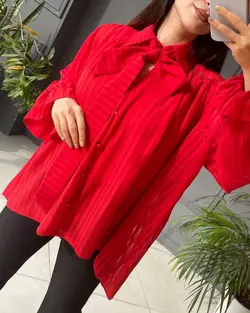 شومیز رز قرمز
