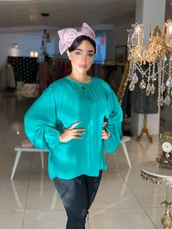 شومیز نخ سیلک تیفانی