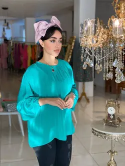 شومیز نخ سیلک تیفانی