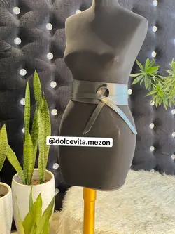 کمربند چرم گره ای