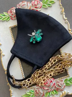 ماسک دولایه زنبور سبز