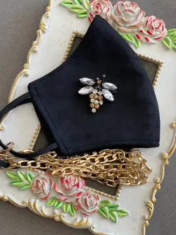 ماسک دولایه زنبوری