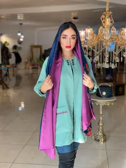 مانتو مخمل کبریتی پاییزه