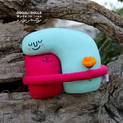 پک عروسک آغوش به همراه کارت پستال