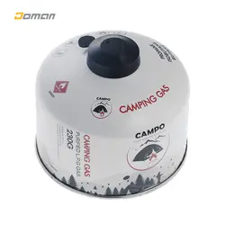 کپسول گاز کوهنوردی کمپو CAMPO  مدل: 230 گرمی دما دار CAMPO CAMPING GAS 230g / CAMPO Stay Warm With us / PROPAN&amp;ISOBUTANE&amp;BUTAN