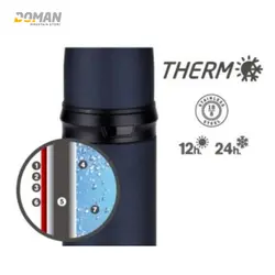 فلاسک کوهنوردی گرم و سرد لیکن LAKEN اسپانیا مدل: لیکن ترمو اینوکس وکیوم 750 میلی لیتر LAKEN THERMO Inox 750ML  VACUUM