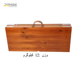 میز کمپینگ چوبی میز نیمکت کمپینگ هستی پلاست HASTI PLASTمدل: آرمان ARMAN