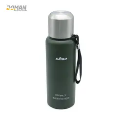 فلاسک کوهنوردی و طبیعت گردی سایبو SAIBO گرم و سرد استیل مدل: سایبو وکیوم فلاسک یک لیتری SAIBO VACUUM FLASK 1L