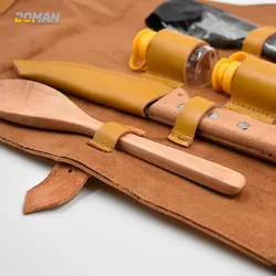 ست آشپزی طبیعت گردی همراه آسفاران Asfaran مدل: هشت کاره کیف دار آسفاران Asfaran