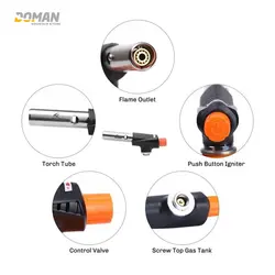 مشعل تورچ؛ فایر مپل FireMaple  مدل: مشعل تورچ همراه کد: FMS360 FMS360 Portable Blowtorch Stove