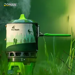 سرشعله؛ جت بویل کوهنوردی؛ فایر مپل FireMaple  مدل: جت بویل رادیات دار استار ایکس سه Star X3 Star X3 Radiant Stove System Wind-Resistant