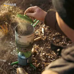 سرشعله؛ جت بویل کوهنوردی؛ فایر مپل FireMaple  مدل: جت بویل رادیات دار استار ایکس سه Star X3 Star X3 Radiant Stove System Wind-Resistant