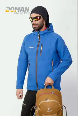 کاپشن کوهنوردی دومان DOMAN  مدل: کاپشن پلار سافت شل دومان مدل: هات لایت  مردانه و زنانه کد: D2020 DOMAN JACKET POLAR SUFT-SHELL HOT LIGHT MEN&amp;WOMEN  No D2020