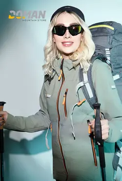 کاپشن کوهنوردی دومان DOMAN  مدل: کاپشن پلار سافت شل دومان مدل: هات لایت  مردانه و زنانه کد: D2020 DOMAN JACKET POLAR SUFT-SHELL HOT LIGHT MEN&amp;WOMEN  No D2020