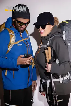 کاپشن کوهنوردی دومان DOMAN  مدل: کاپشن پلار سافت شل دومان مدل: هات لایت  مردانه و زنانه کد: D2020 DOMAN JACKET POLAR SUFT-SHELL HOT LIGHT MEN&amp;WOMEN  No D2020