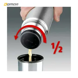 فلاسک کوهنوردی گرم و سرد تاتونکا TATONKA آلمان|مدل: استاف یک لیتری میل گرم و سرد HOT&amp;COLD STUF 1.0L