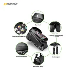 کیف دوچرخه؛ رو تنه ؛ تولوسی Toluvcsy  مدل: کیف رو تنه با محفظه موبایل