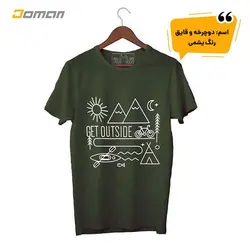 تی شرت طبیعت گردی مردانه کوچ KOOCH ایران | فروشگاه کوهنوردی دومان