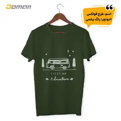 تی شرت طبیعت گردی مردانه کوچ KOOCH ایران | فروشگاه کوهنوردی دومان