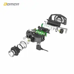 چراغ پیشانی هدلمپ کوهنوردی؛ لِدلنسر LEDLENSER آلمان مدل اِم اِچ پنچ /  MH5