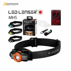 چراغ پیشانی هدلمپ کوهنوردی؛ لِدلنسر LEDLENSER آلمان مدل اِم اِچ پنچ /  MH5