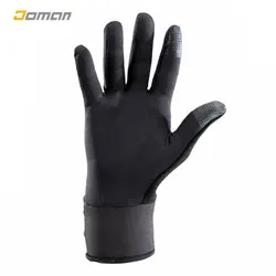 دستکش کوهنوردی کالنجی دیکتلون Kalenji Decathlon فرانسه مدل ران گِلاوز اوولتیو بِلَک کاور دار RUN GLOVES EVOLUTIV BLACK