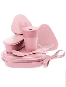 ست ظرف غذا؛ کوه و کمپ؛ 8 تکه؛ لایت مای فایر LIGHT MY FIRE سوئد مدل MEALKIT 8 PCS | فروشگاه کوهنوردی دومان