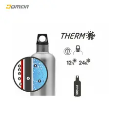 فلاسک کوهنوردی گرم و سرد لیکن LAKEN اسپانیامدل ترمو باتل 500 میلی بطری کاور دار Thermo Bottle کد KTE5