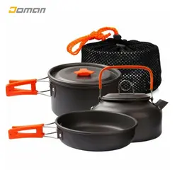 ظروف پخت و پز کوهنوردی و کمپینگ کوکینگ ست COOKING SETمدل دی اس 308-DS | فروشگاه کوهنوردی دومان