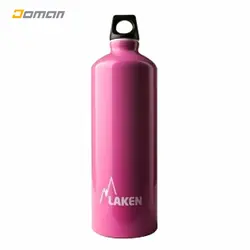 قمقمه کوهنوردی لیکن LAKEN اسپانیا مدل آلو باتل 750 میلی لیتر ALU BOTTLE-72 / PINK&amp;RED