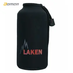 کاور قمقمه و فلاسک کوهنوردی لیکن LAKEN اسپانیا مدل نئوپِرن کاور باتل یک لیتر و 750 میلی