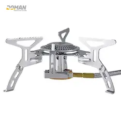 سرشعله ؛ چراغ خوراک پزی کوهنوردی و طبیعت گردی نیچرهایک Naturehike مدل شلنگ دار مثلثی - فروشگاه لوازم کوهنوردی دومان