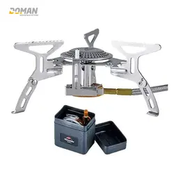 سرشعله ؛ چراغ خوراک پزی کوهنوردی و طبیعت گردی نیچرهایک Naturehike مدل شلنگ دار مثلثی - فروشگاه لوازم کوهنوردی دومان