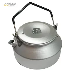 کتری کوهنوردی و طبیعت گردی لجور Lajvar مدل کتری آلومینیومی 900 میل طرح ترانجیا - فروشگاه دومان