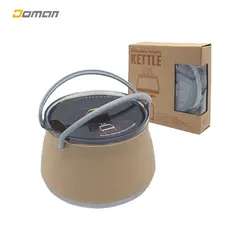 کتری کوهنوردی سلیکونی تاشو مدل: یک لیتری سیلیکونی Collapsible comping