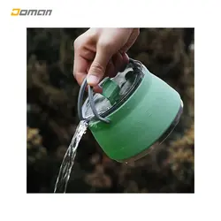کتری کوهنوردی سلیکونی تاشو مدل: یک لیتری سیلیکونی Collapsible comping