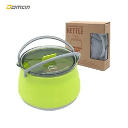 کتری کوهنوردی سلیکونی تاشو مدل: یک لیتری سیلیکونی Collapsible comping