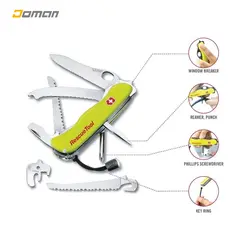 چاقو ویکتورینوکس VICTORINOX سوئیس اورجینال مدل: رسکیو تول لام 13 کاره / کد: 0.8623MWN Rescue Tool.lum 0.8623.MWN