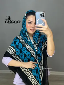 روسری طرح یالق کد 276 - روسری ترکمن ایل آنا