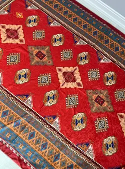 رومیزی کد 295 - روسری ترکمن ایل آنا