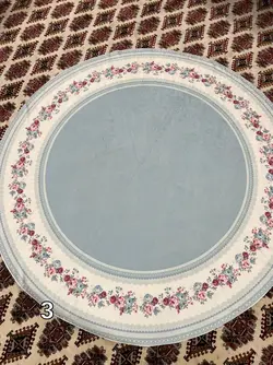 رومیزی گرد کد 370 - روسری ترکمن ایل آنا
