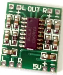 ماژول آمپلی فایر سبز PAM8403 با توان ۳ وات