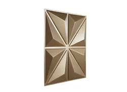 دیوارپوش پلیمری سه بعدی طرح الماس | عمارت پلاس