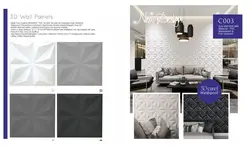 دیوارپوش پلیمری سه بعدی طرح الماس | عمارت پلاس