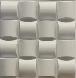 دیوارپوش پلیمری سه بعدی طرح مربع مشبک 005-ارسال رایگان