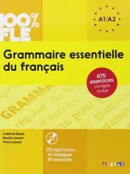 Grammaire essentielle du francais A1/A2 675 EXERCICES CORRIGES INCLUS AVEC CDرنگی