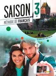 Saison niveau 3 B 1 - livre de l'eleve + cahier + cd mp3 + dvd