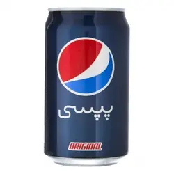نوشابه 330 سی سی قوطی پپسی