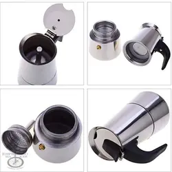 موکاپات سایام (4 فنجان - 200 میلی لیتر، نقره ای)